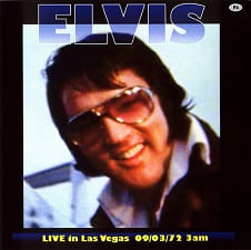 The King Elvis Presley, CDR PA, September 3, 1972, Las Vegas, Nevada