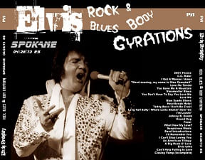 The King Elvis Presley, CDR PA, April 28, 1973, Spokane, Washington