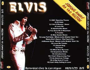 The King Elvis Presley, CDR PA, August 21, 1973, Las Vegas, Nevada