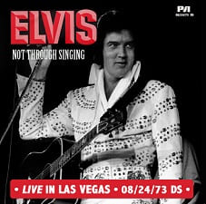 The King Elvis Presley, CDR PA, August 21, 1973, Las Vegas, Nevada