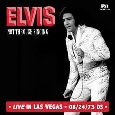 The King Elvis Presley, CDR PA, August 21, 1973, Las Vegas, Nevada