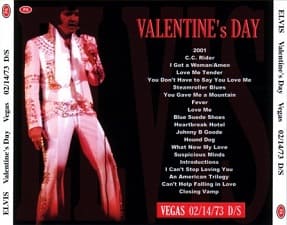 The King Elvis Presley, CDR PA, February 14, 1973, Las Vegas, Nevada