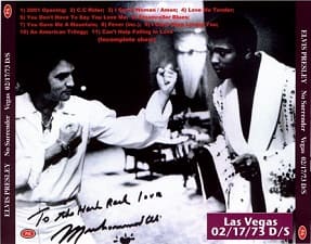 The King Elvis Presley, CDR PA, February 17, 1973, Las Vegas, Nevada