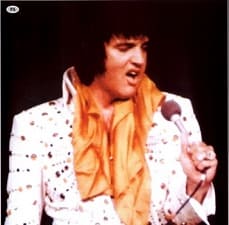 The King Elvis Presley, CDR PA, February 21, 1973, Las Vegas, Nevada