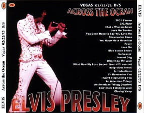 The King Elvis Presley, CDR PA, February 22, 1973, Las Vegas, Nevada