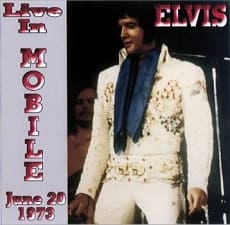 The King Elvis Presley, CDR PA, June 20, 1973, Mobile, Alabama