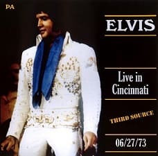 The King Elvis Presley, CDR PA, June 27, 1973, Cincinnati, Ohio