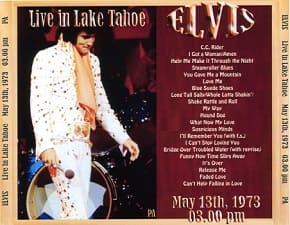 The King Elvis Presley, CDR PA, May 13, 1973, Lake Tahoe, Nevada