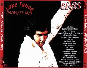 The King Elvis Presley, CDR PA, May 9, 1973, Lake Tahoe, Nevada