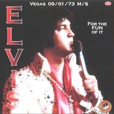 The King Elvis Presley, CDR PA, September 1, 1973, Las Vegas, Nevada