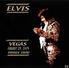 The King Elvis Presley, CDR PA, August 29, 1974, Las Vegas, Nevada, Elvis In Vegas