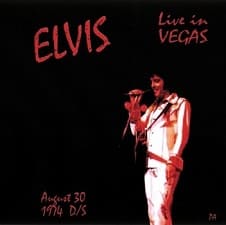 The King Elvis Presley, CDR PA, August 30, 1974, Las Vegas, Nevada, Live In Vegas