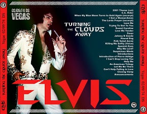 The King Elvis Presley, CDR PA, February 9, 1974, Las Vegas, Nevada, Turning The Clouds Away