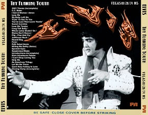 The King Elvis Presley, CDR PA, January 28, 1974, Las Vegas, Nevada, Thy Flaming Youth