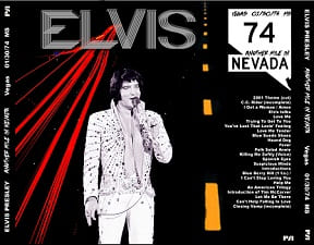 The King Elvis Presley, CDR PA, January 30, 1974, Las Vegas, Nevada, Another Mile In Nevada