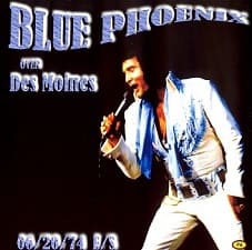 Blue Phoenix Over Des Moines, June 20, 1974 Evening Show