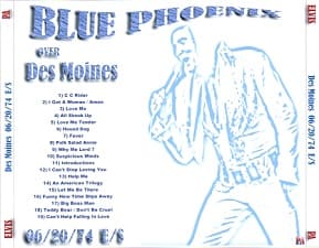 The King Elvis Presley, CDR PA, June 20, 1974, Des Moines, Iowa, Blue Phoenix Over Des Moines