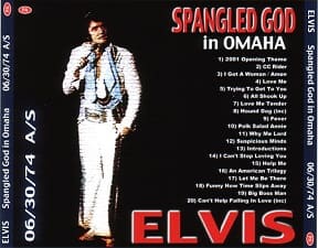 The King Elvis Presley, CDR PA, June 30, 1974, Omaha, Nebraska, Milwaukee