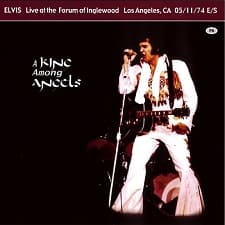 The King Elvis Presley, CDR PA, May 11, 1974, Los Angeles, California, A King Among Angels