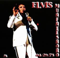 The King Elvis Presley, CDR PA, April 29, 1975, Murfreesboro, Tennessee, Murfreesboro