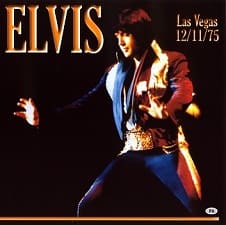 The King Elvis Presley, CDR PA, December 11, 1975, Las Vegas, Nevada, Las Vegas