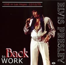 The King Elvis Presley, CDR PA, December 12, 1975, Las Vegas, Nevada, Back To Work