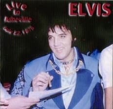 The King Elvis Presley, CDR PA, July 22, 1975, Asheville, North Carolina, Live In Asheville