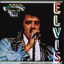 The King Elvis Presley, CDR PA, July 24, 1975, Asheville, North Carolina, Ashville