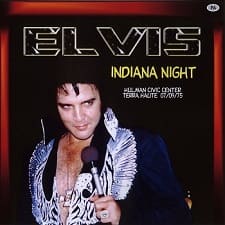 The King Elvis Presley, CDR PA, July 9, 1975, Terra Haute, Indiana, Indiana Night