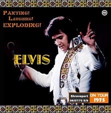 The King Elvis Presley, CDR PA, June 7, 1975, Shreveport, Louisiana, Panting! Laughing! Exploding!