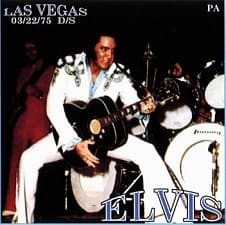 The King Elvis Presley, CDR PA, March 22, 1975, Las Vegas, Nevada, Las Vegas