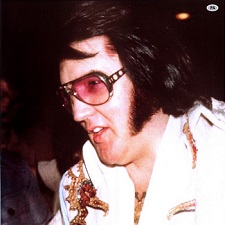 The King Elvis Presley, CDR PA, May 5, 1976, Lake Tahoe, Nevada, Up Close