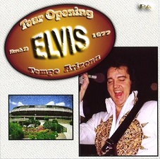 The King Elvis Presley, CDR pa, June 23, 1977, Des Moines, Iowa, Tour Opening In Tempe