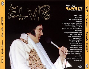 The King Elvis Presley, CDR PA, May 20, 1977, Knoxville, Tennessee, By The Sunset