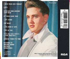 The King Elvis Presley, Promo, 1985, Elvis' Golden Records Vol.2