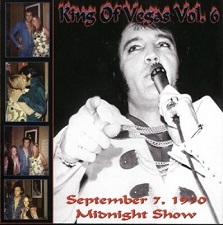 The King Elvis Presley, CDR TCB, September 7, 1970, King Of Vegas Volume 6