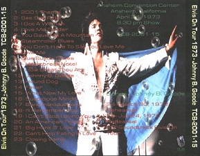 The King Elvis Presley, CDR TCB, April 24, 1973, Johnny B. Goode