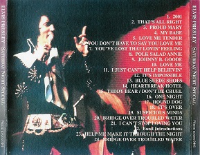 The King Elvis Presley, CD CDR Other, 1971, Saturday Night Special