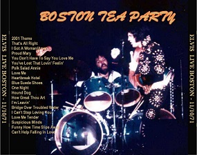 The King Elvis Presley, CD CDR Other, 1971, Boston Tea Party