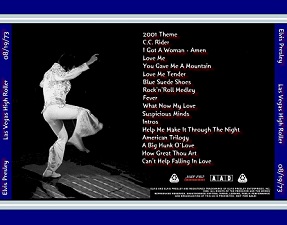 The King Elvis Presley, CD CDR Other, 1973, Las Vegas High Roller