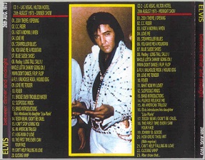 The King Elvis Presley, CD CDR Other, 1973, Between Dinner And Midnight CD 1