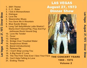 The King Elvis Presley, CD CDR Other, 1973, The Vegas Years 1969-1975 Volume 2