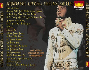 The King Elvis Presley, CD CDR Other, 1973, Burning Love, Las Vegas Style