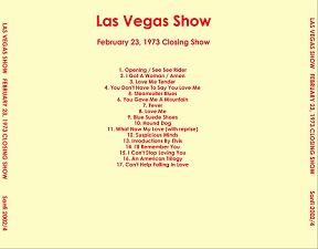 The King Elvis Presley, CD CDR Other, 1973, Las Vegas Show