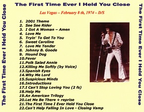 The King Elvis Presley, CD CDR Other, 1974, The First Time Ever I Held You Close