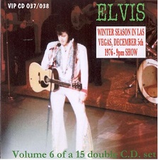 The King Elvis Presley, CD CDR Other, 1976, Winter Season In Las Vegas Volume 6