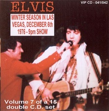 The King Elvis Presley, CD CDR Other, 1976, Winter Season In Las Vegas Volume 7