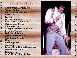 The King Elvis Presley, CD CDR Other, 1976, Cincinnatti