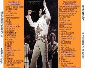 The King Elvis Presley, CD CDR Other, 1977, If You Think I'm Nervous..