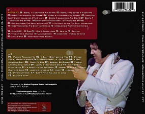 The King Elvis Presley, CD CDR Other, 1977, Final Performance